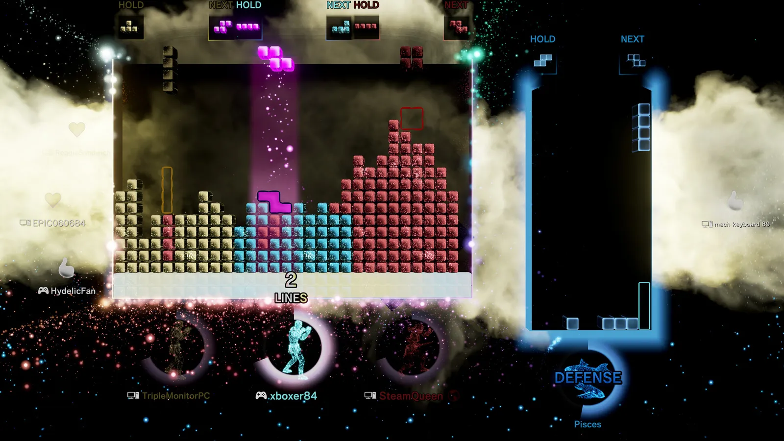 Tetris Effect: Connected captura de pantalla 8