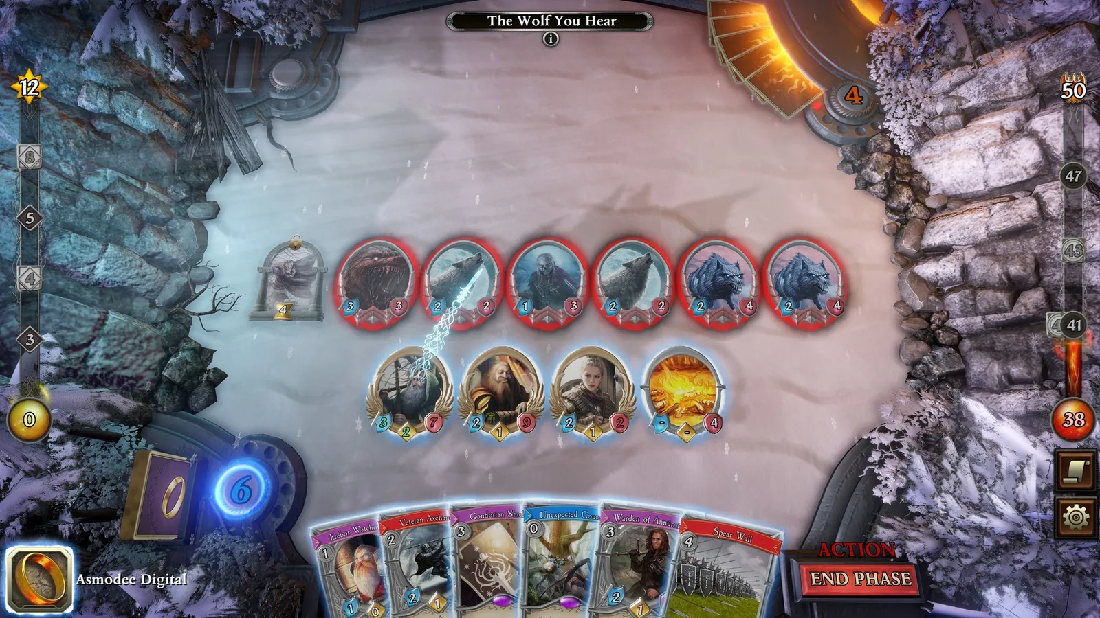 The Lord of the Rings: Adventure Card Game captura de pantalla 1