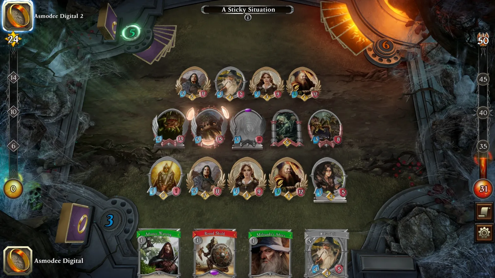 The Lord of the Rings: Adventure Card Game captura de pantalla 2