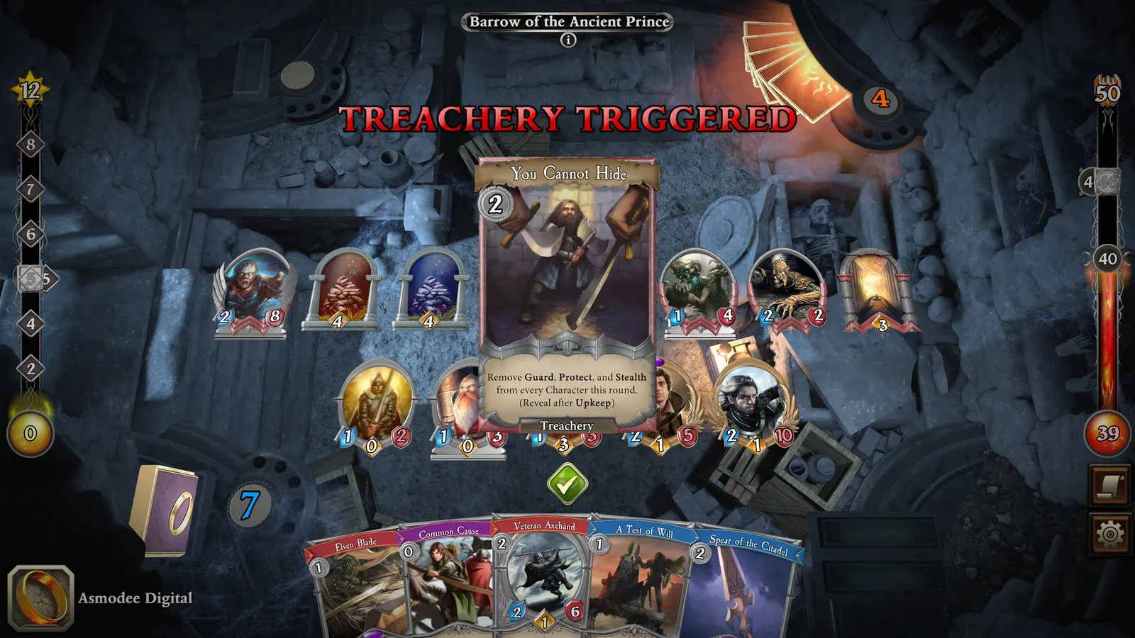 The Lord of the Rings: Adventure Card Game captura de pantalla 8