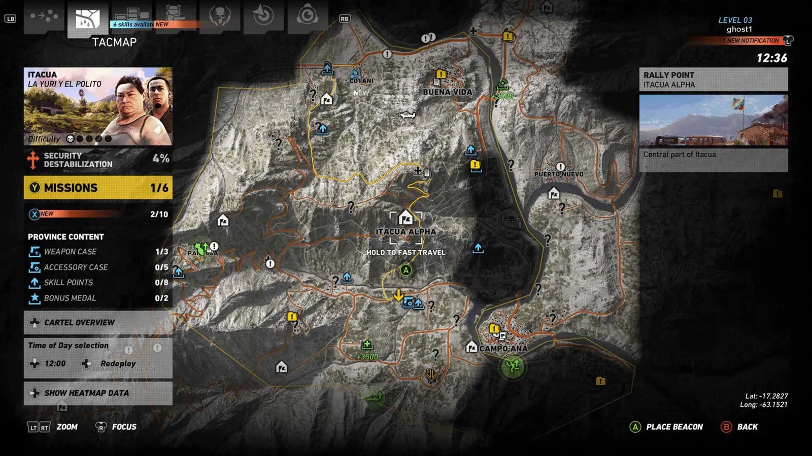 Tom Clancy's Ghost Recon Wildlands captura de pantalla 6