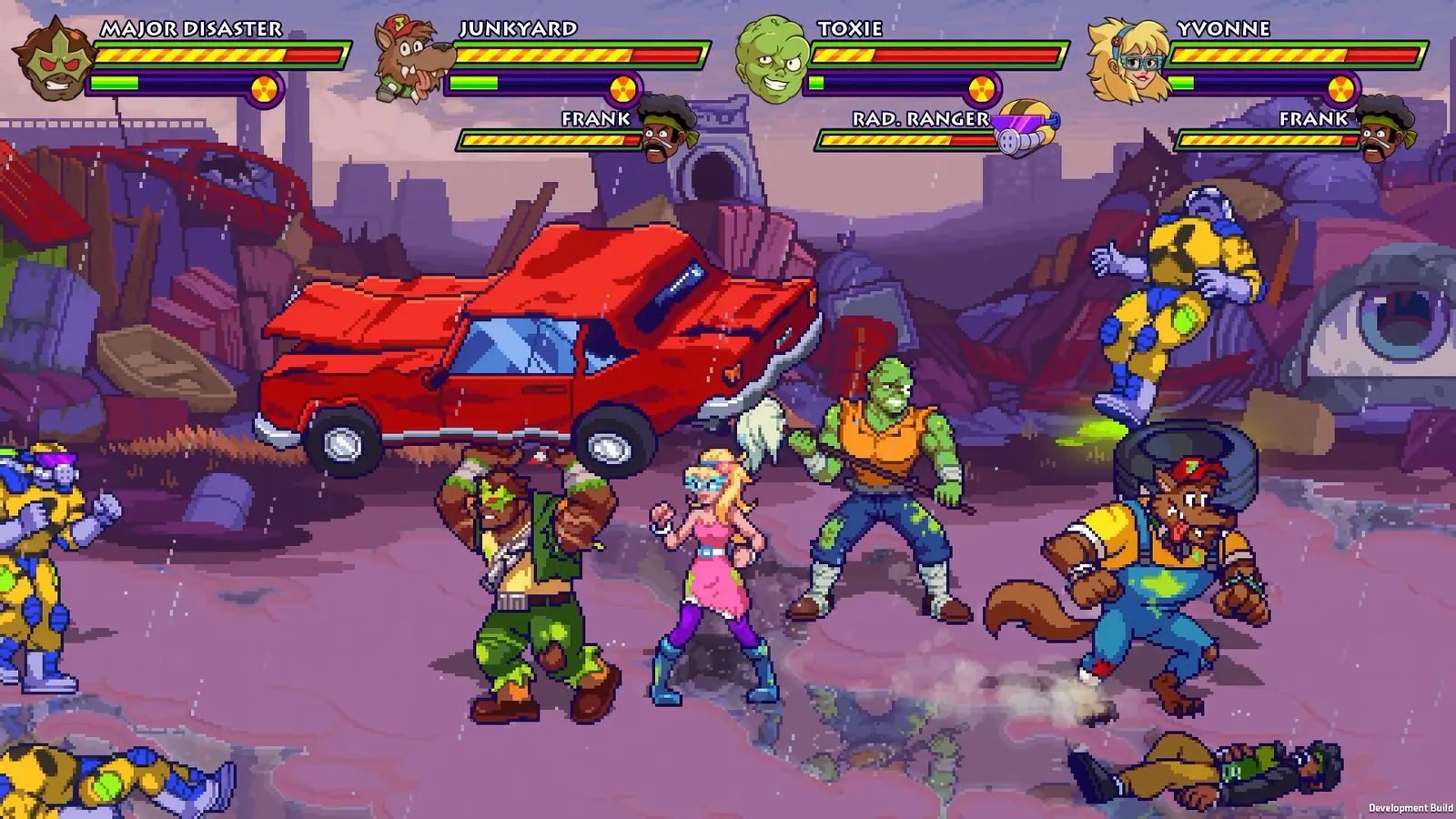 Toxic Crusaders screenshot 2