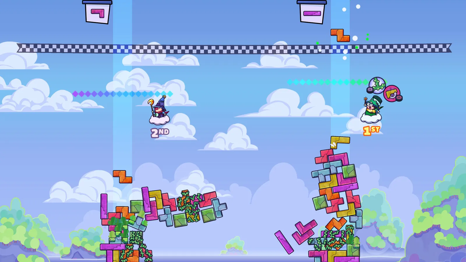 Tricky Towers captura de pantalla 2