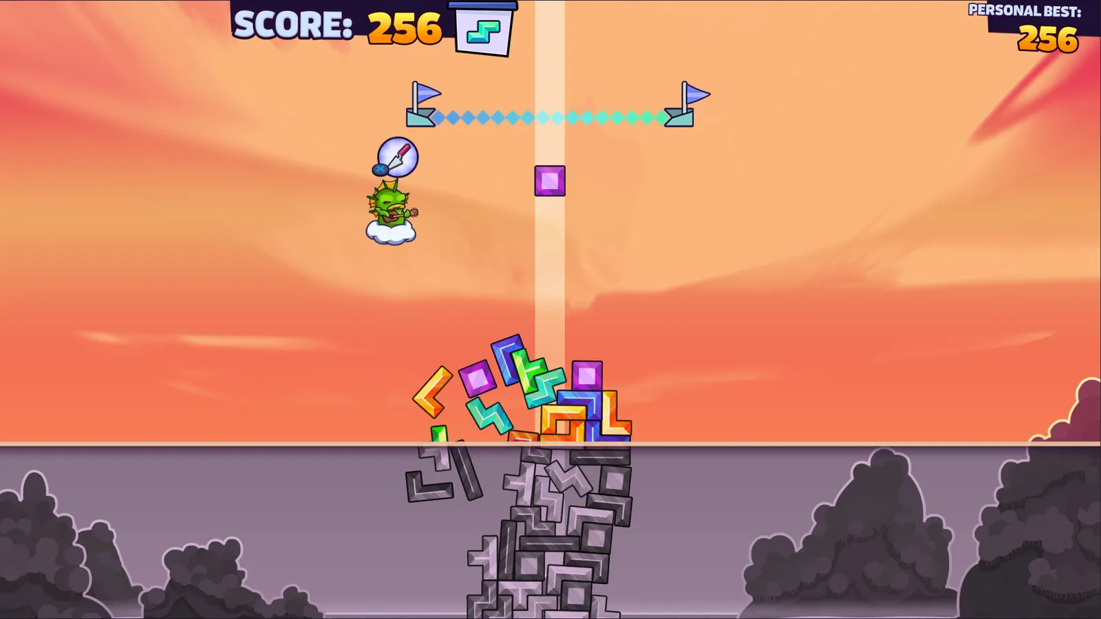 Tricky Towers captura de pantalla 4