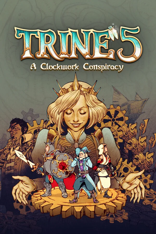 Trine 5: A Clockwork Conspiracy capsule art