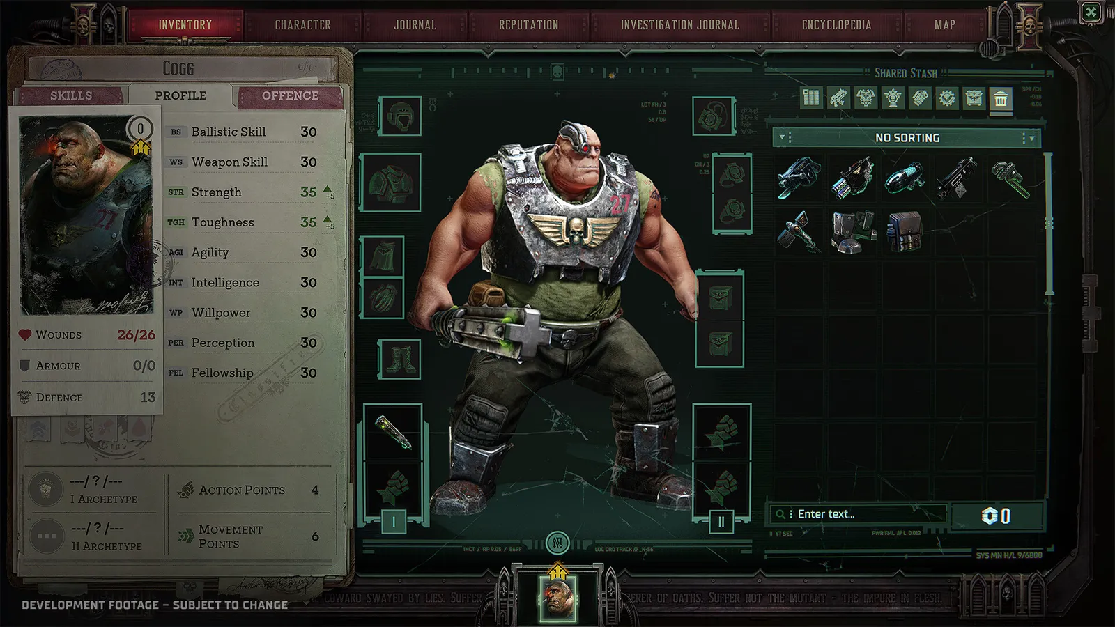 Warhammer 40,000: Dark Heresy screenshot 6