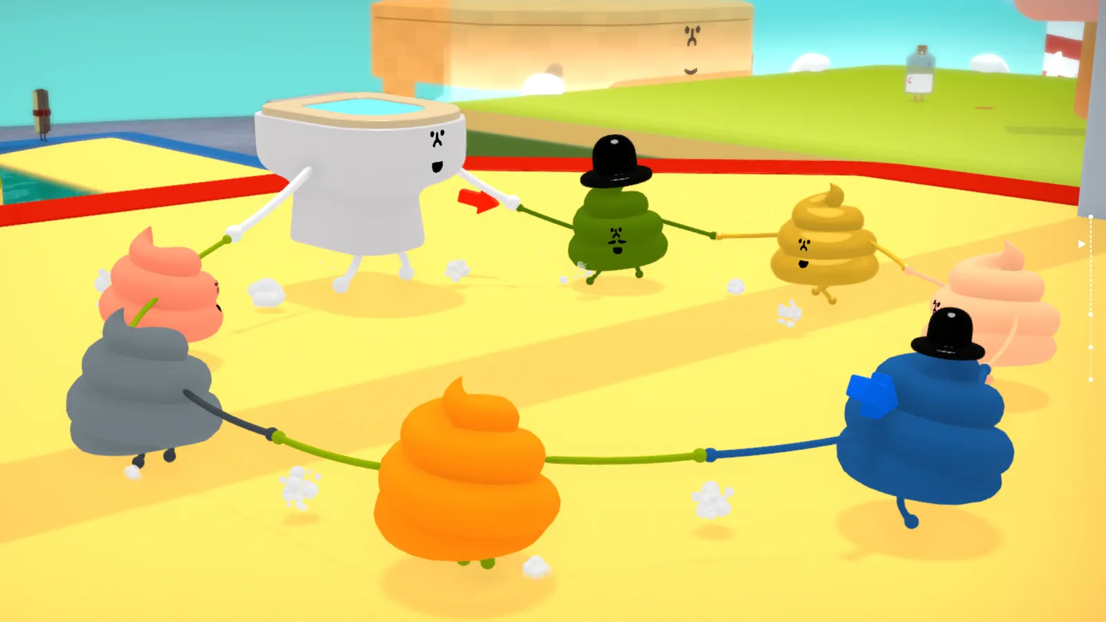 Wattam captura de pantalla 3
