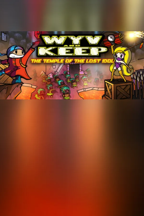 Wyv and Keep: The Temple of the Lost Idol capsule art