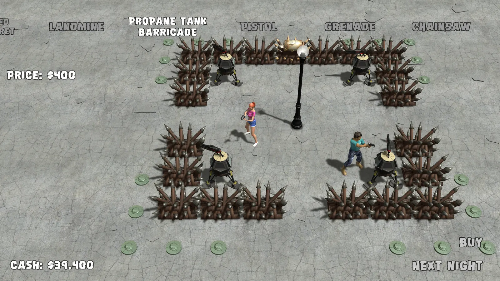 Yet Another Zombie Defense HD screenshot 1